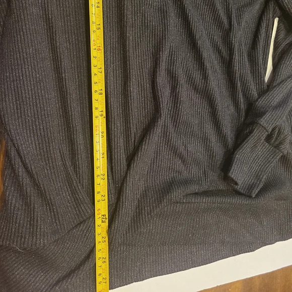 NWT Zella actiwear women's sz.1X black with metallic fabrics( E) - Picture 9 of 12